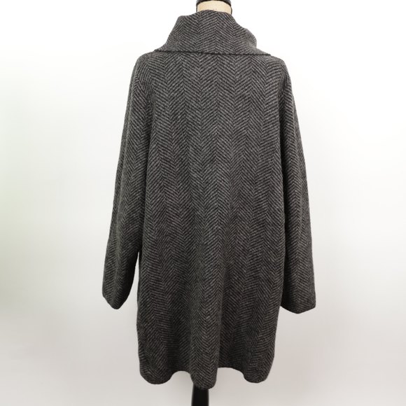 Max Studio Woman long Wool Blend Cardigan Sweater size 1X - Picture 7 of 11